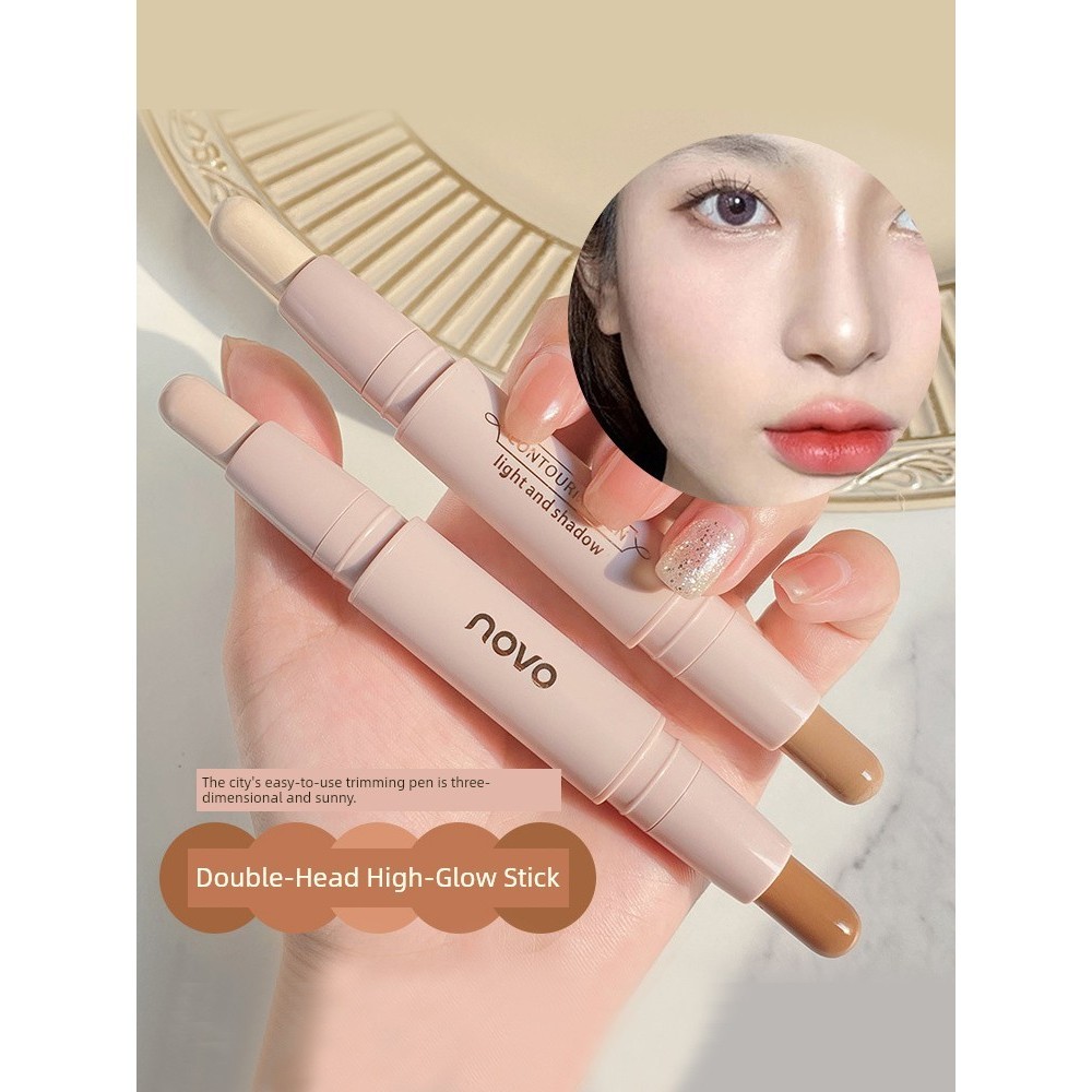 contour contour stick High Gloss Integrated Face Brightening White Natural Contouring Stick