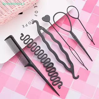 loveoionia1 6 ชิ้น/เซ็ตเด็ก Curler ผม Braid บํารุงรักษาเกลียว Twist เครื่องมือจัดแต่งทรงผม IA