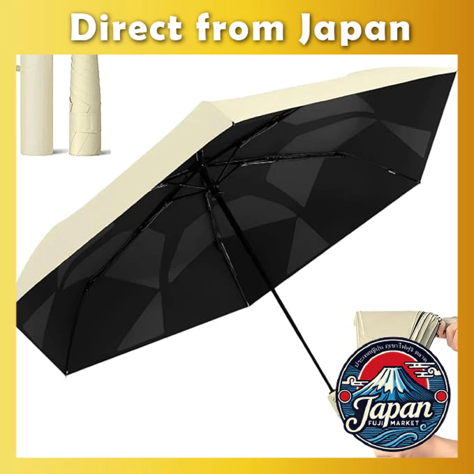 【ส่งตรงจากญี่ปุ่น】ร่มพับอัตโนมัติ เก็บง่ายใน 3 วินาที แนะนำโดยแพทย์ผิวหนัง กัน UV 100% กันความร้อน กันแสง 100% น้ำหนักเบา กันลมและกันน้ำ พกพาสะดวก ใช้ได้ทั้งแดดและฝน สำหรับผู้ชายและผู้หญิง
