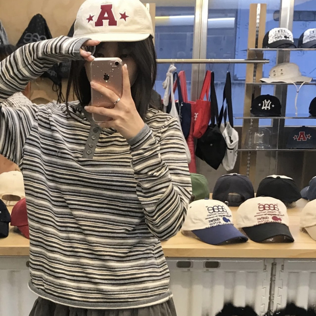 เสื้อฮู้ดย้อนยุคแขนยาวจาก SR-STUDIO