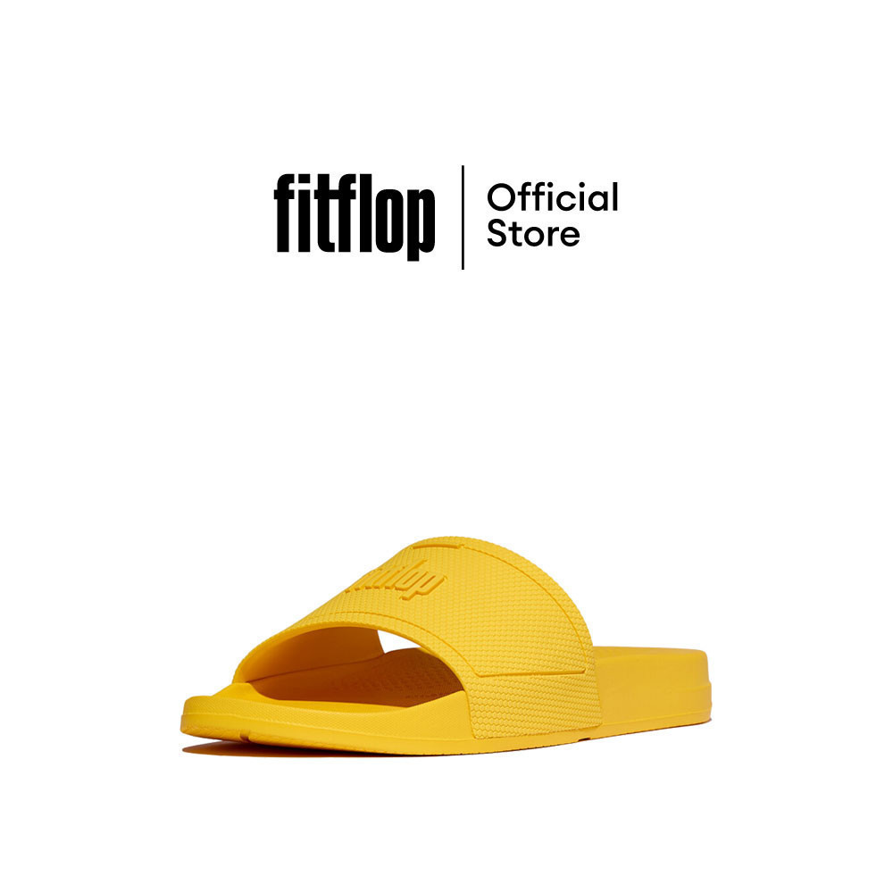 FITFLOP IQUSHION SLIDES รองเท้าแตะผู้หญิง รุ่น EQ3-C28 สี YELLOW