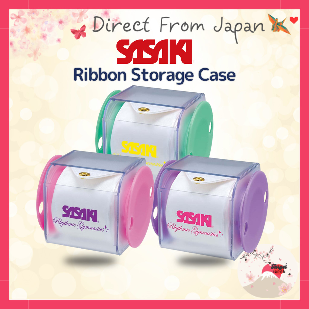 SASAKI Rhythmic Gymnastics Ribbon Storage Case - Multiple Color Variants