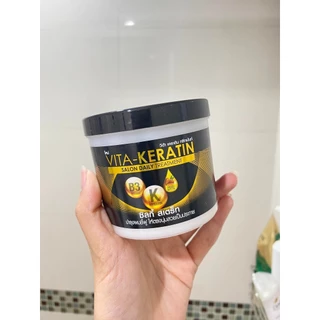 [1 กระปุก] Vita Keratin Treatment วีต้า เคราติน ทรีทเม้นท์ [250 ml./กระปุก] บำรุงผม แห้งเสีย ผมทำสี ผมชี้ฟู