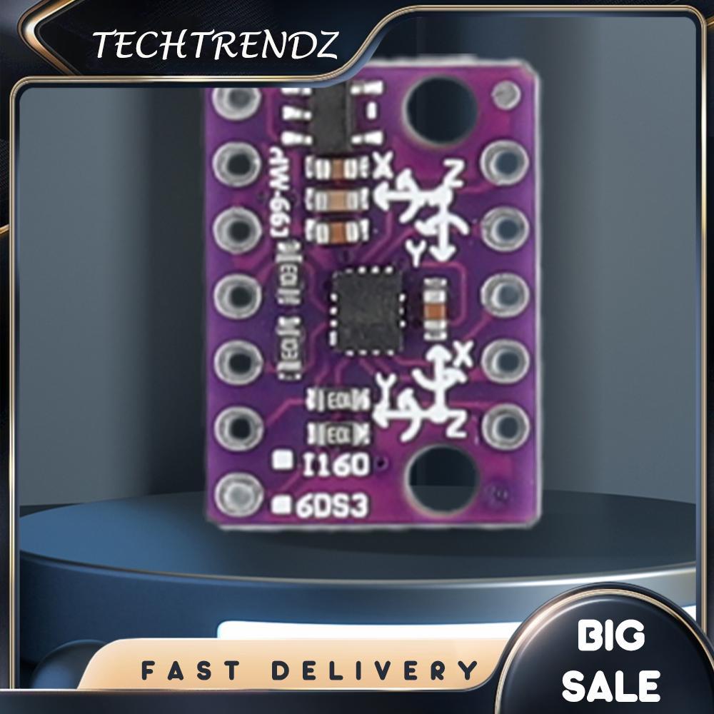 LSM6DS3 Accelerometer ฝังดิจิตอลอุณหภูมิ Sensor Board 8kb FIFO บัฟเฟอร์ 5V Breakout โมดูล LSM6DS3 Ac
