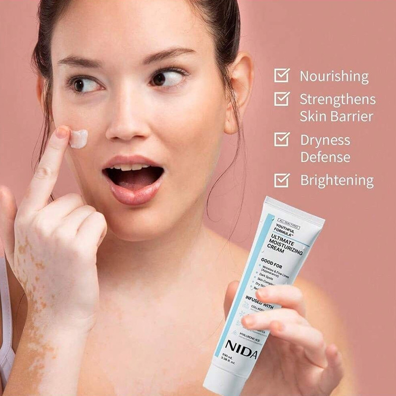 NIDA Youthful Formula Ultimate Moisturizing Cream 100mL | ต่อต้านริ้วรอย ซ่อมแซมริ้วรอย และตัวแก้ไขจ