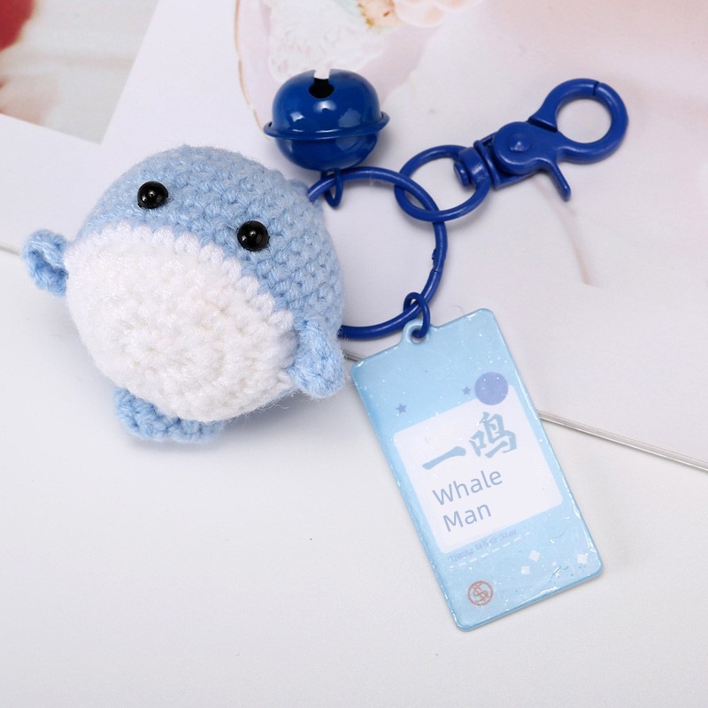 สําเร็จรูปทอขนสัตว์สัตว์กระเป๋าจี้พวงกุญแจสตรอเบอร์รี่หมีลูกหมูจี้ทอแฮนด์เมดสําเร็จรูปlgt666.my20251