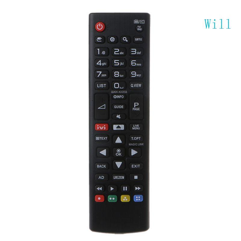 จะรีโมทคอนโทรลเปลี่ยน AKB75095312 สําหรับตัวควบคุมสมาร์ททีวีสําหรับทีวี 43LJ594V 43LJ595V 43LJ610V 4