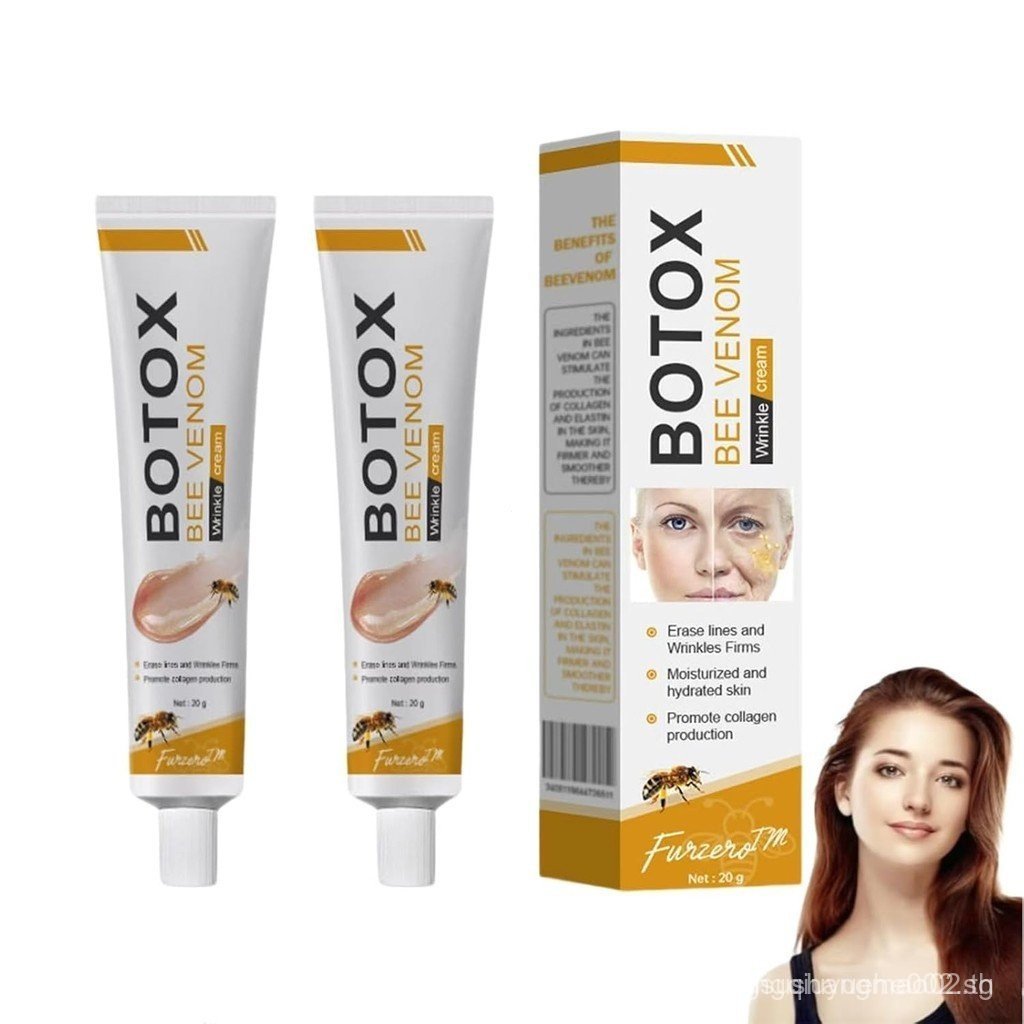 Furzero Botox Bee Venom ครีมกําจัดริ้วรอย Anti-Wrinkle Moisturizer สําหรับใบหน้าและคอริ้วรอยแก้ไขครี