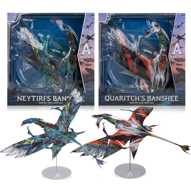 McFarlane Toys Avatar 3 Neytiris/Quaritchs Banshee Avatar: รูป Fire and Ash ﻿