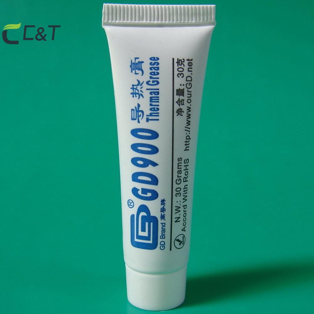 C&T GD900 จาระบีนําความร้อนวางซิลิโคนพลาสเตอร์ระบายความร้อนสําหรับ CPU ได้ดี