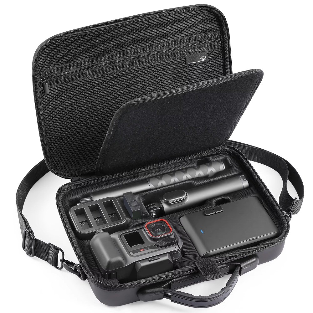 STARTRC พกพาสําหรับ Insta360 ACE Pro/Ace Pro 2 Xplorer Grip Pro แฟลชพิมพ์ Bundle อุปกรณ์เสริม Hard Storage กระเป๋าเดินทาง extension Cage
