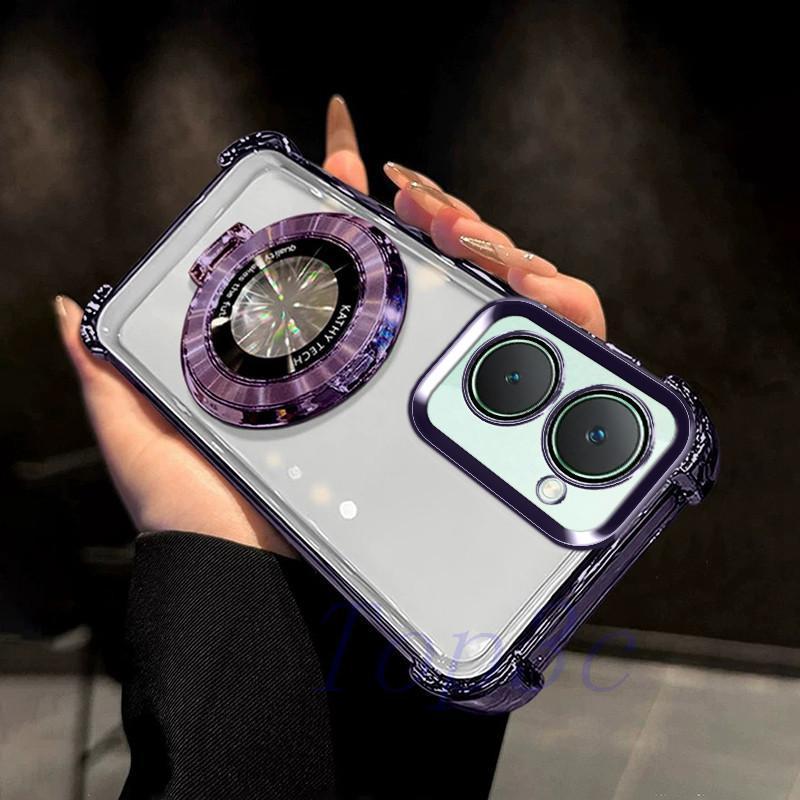 เคส Vivo Y03 Y18 Y03T Y18S เคสโทรศัพท์ใสป้องกันการตก CDSJ
