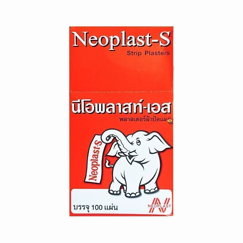 Neoplast-S Band-Aid 100 ชิ้น Package Thailand Band-Aid 5/15/2