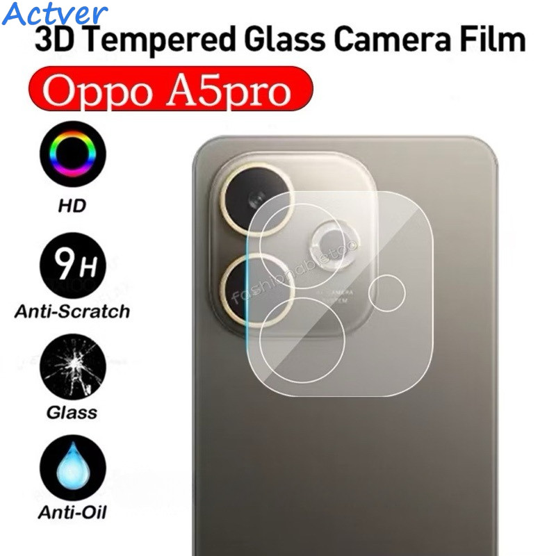 ฟิล์มกระจกกันรอย ครอบกล้อง เลนส์กล้อง เต็มเลนส์ สำหรับ Oppo A6Pro F31