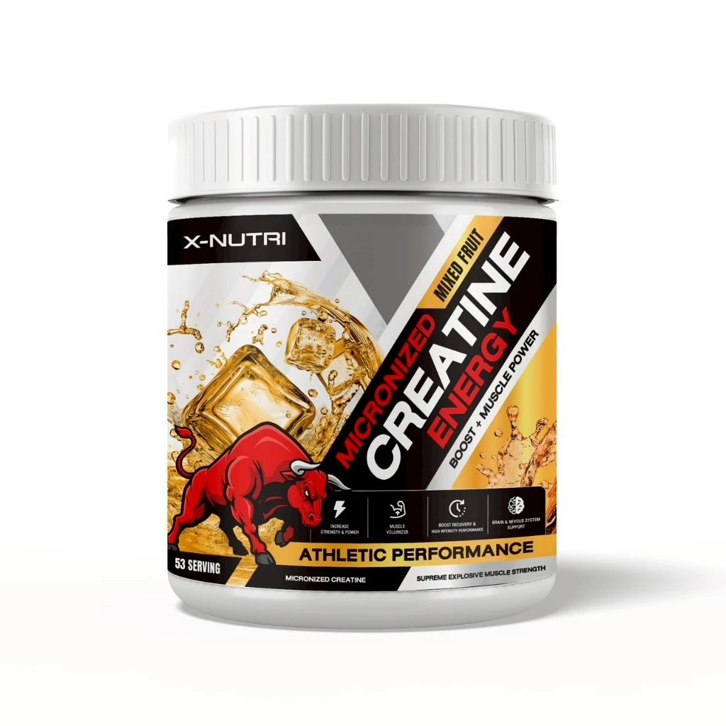 X-NUTRI Micronized Creatine Monohydrate ครีเอทีน(300g) รสมิกซ์ฟรุ๊ต Creatine Mix fruit thumbnail 3