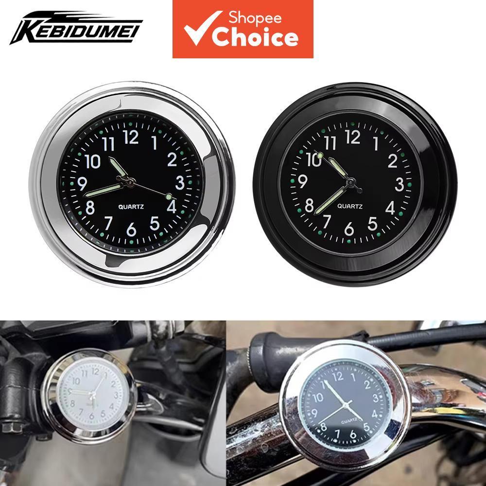 นาฬิกาควอทซ์แฮนด์กันน้ํา KEBIDUMEI 22-25 มม.นาฬิกาส่องสว่าง Moto
