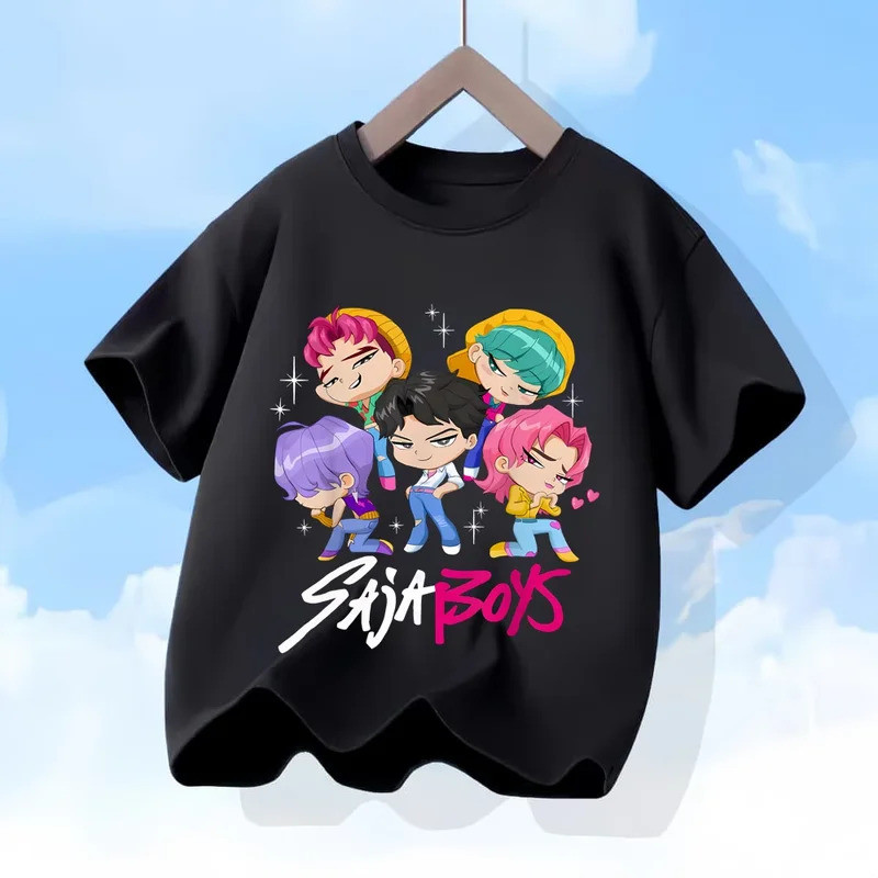 2026Y2K Aesthetic Boys Cotton T-Shirt Casual Sports Retro Fashion TopCOD TQ5B