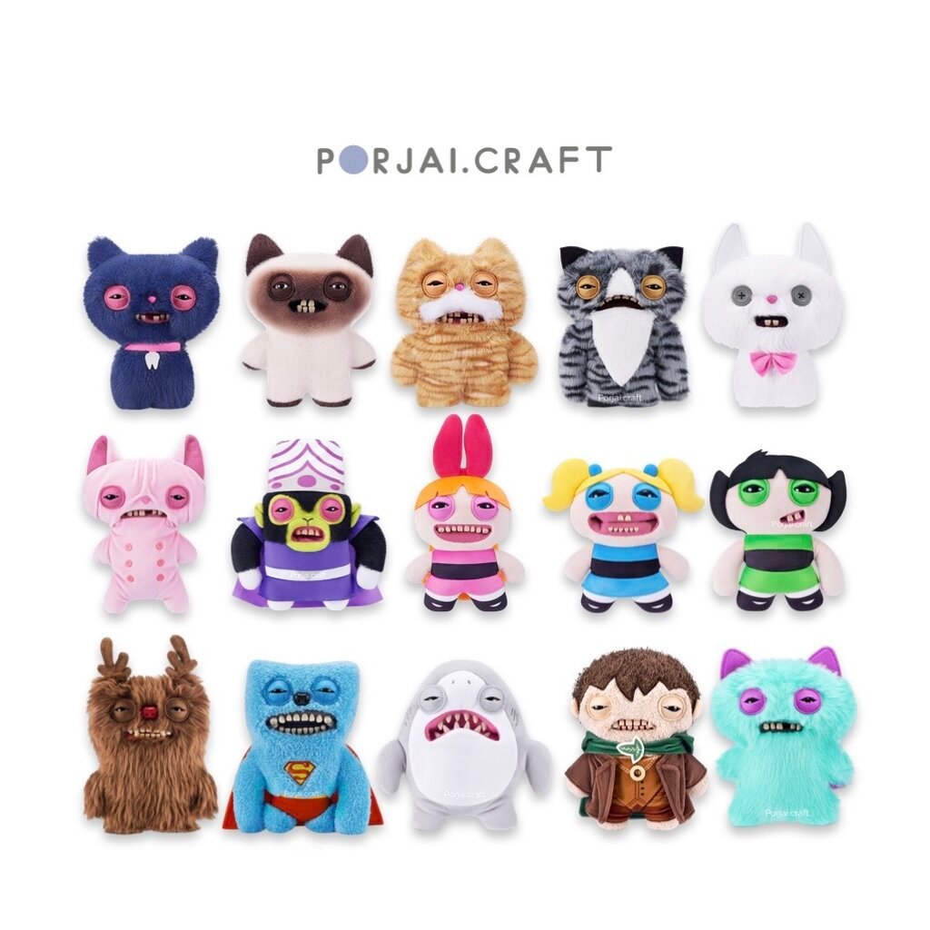 Fuggler Funny Ugly Monster ตุ๊กตา 9 นิ้ว