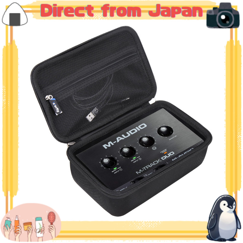 เคสสำหรับ M-Audio M-Track Duo / Duo HD - กระเป๋าแข็งสำหรับการพกพาและจัดเก็บ (สำหรับ M-Track Duo) [Di
