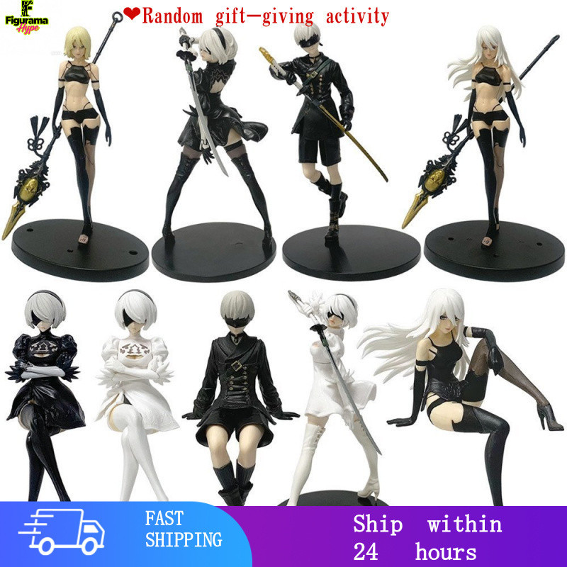 PVCFigure:FigurineYoRHaA Christmas STypeGame 15cFigureNo. GiftYoRHa 免运 Type 2 mNo.Collectible No.2Ty