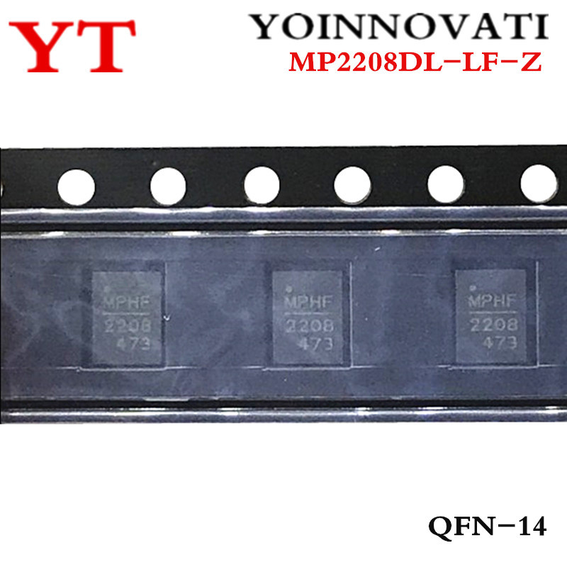 5PCS MP2208DL-LF-Z MP2208DL-LF MP2208 REG BUCK ADJUSTABLE 4A 14QFN คุณภาพดีที่สุด IC