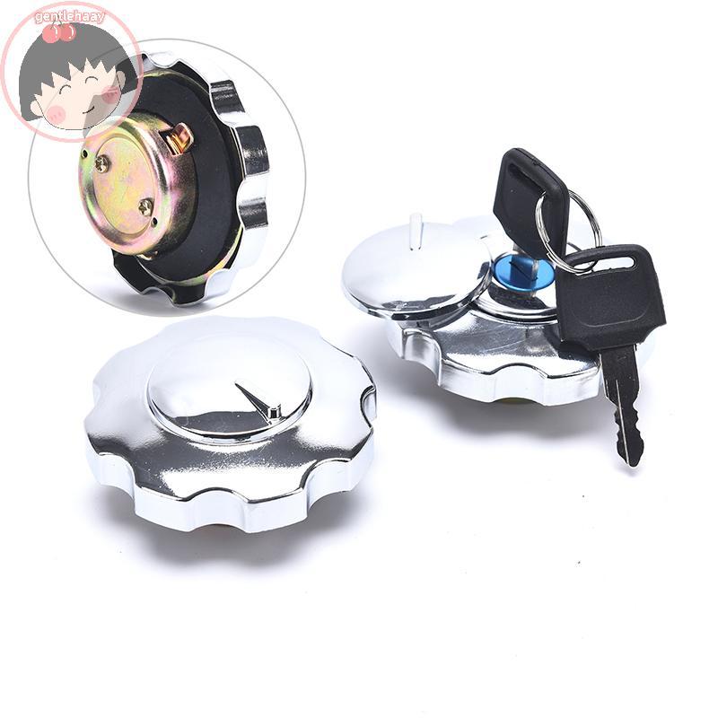 Gent 1PCS รถจักรยานยนต์การใช้แก๊สถังฝาครอบชุดล็อคสําหรับ Honda CG125 อะไหล่ EN
