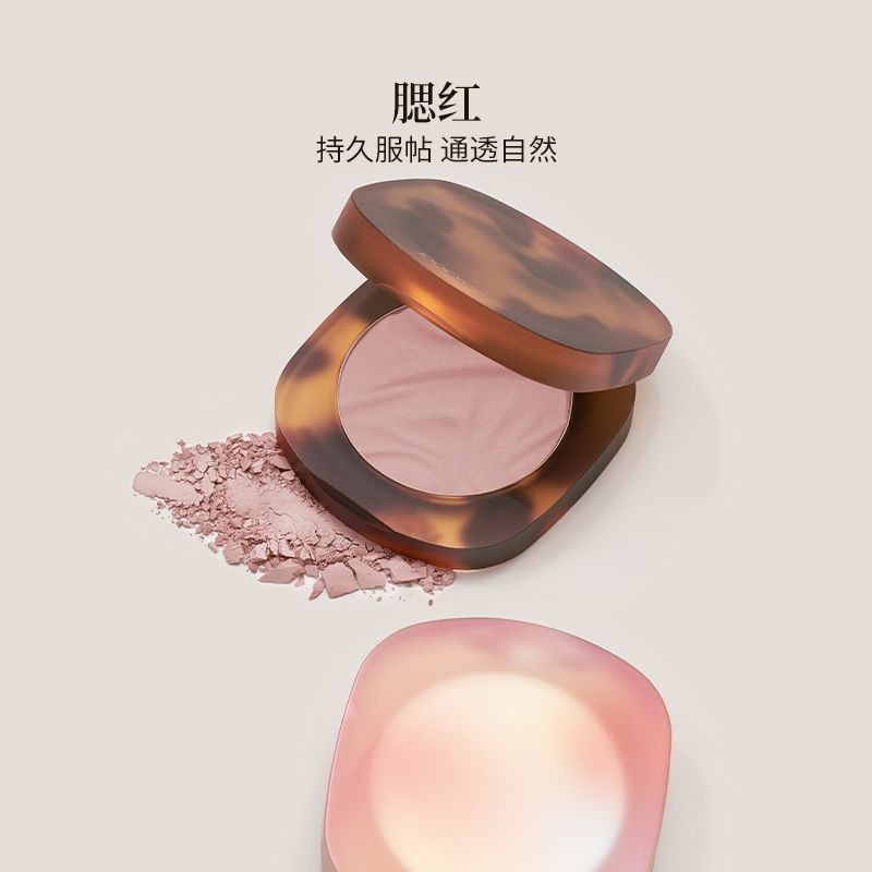 Merad Blush Enzyme Color Amber Blush Powder เบ็ดเตล็ดญี่ปุ่น Premium Almond Thai Enzyme Color Blush 