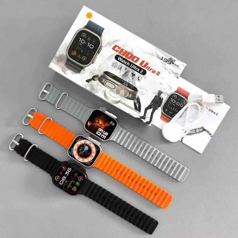 สมาร์ทวอทช์บลูทูธ T900ultra2 - อุปกรณ์ติดตามการออกกําลังกายกีฬากลางแจ้งพร้อมฟังก์ชั่นการโทร