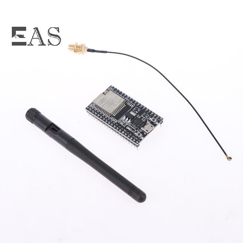 [EA] ESP32-WROOM-32U Wrover โมดูลโมดูล WIFI พร้อมเสาอากาศ 2.4G อุปกรณ์เสริม ESP32 บอร์ดพัฒนาWROOM-32