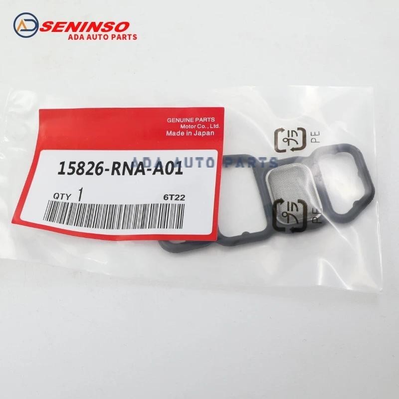15826RNAA01 15826-RNA-A01 VVT Variable Timing Spool Solenoid วาล์วปะเก็นกรองสําหรับ Honda R18A1 R20A
