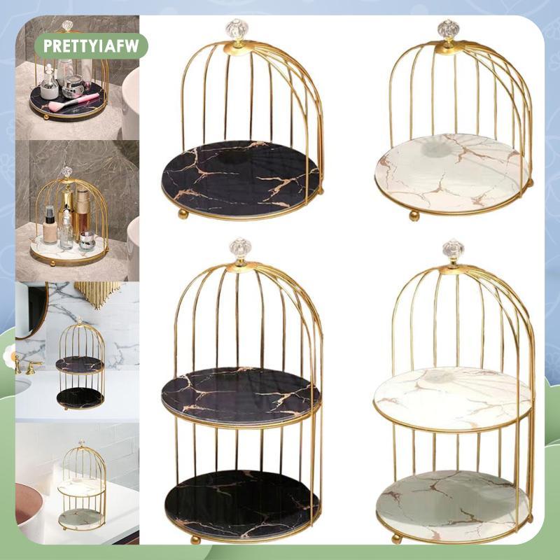 [prettyiafw] tishita Nordic Makeup Organiser Cosmetic Perfumes Display Stand Shelf, แต่งหน้า