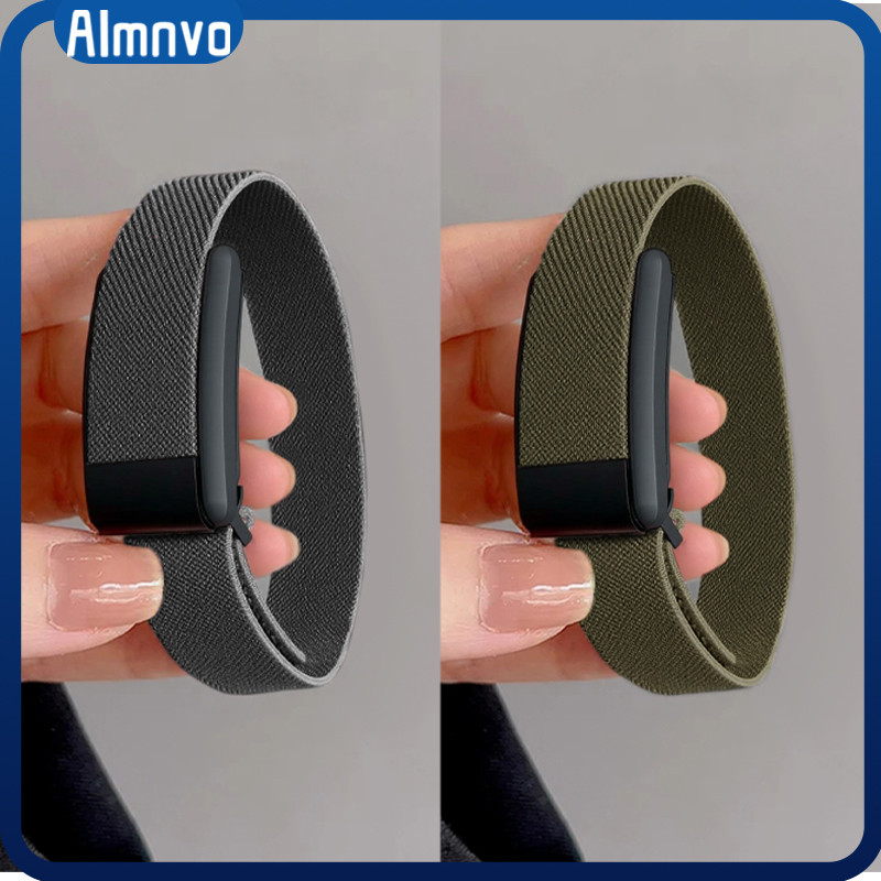 สายรัดไนลอนกีฬาสำหรับ for Smartwatch Whoop 4.0 3.0 Bands อุปกรณ์เสริมสายรัดปรับได้สำหรับ for Whoop 4.0 3.0 Bands