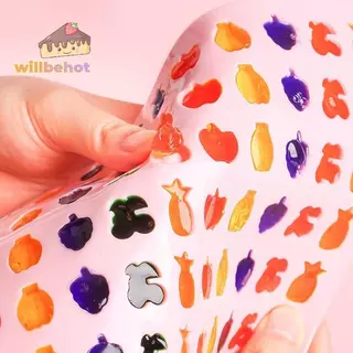 [Willbehot-t] ผสมผลไม้สัตว์ซิลิโคนช็อกโกแลตแม่พิมพ์ปลา Fudge Candy Jelly Mould เรขาคณิตหัวใจเค้กตกแต่งเบเกอรี่ถาดน้ําแข็งของขวัญ [ใหม่]