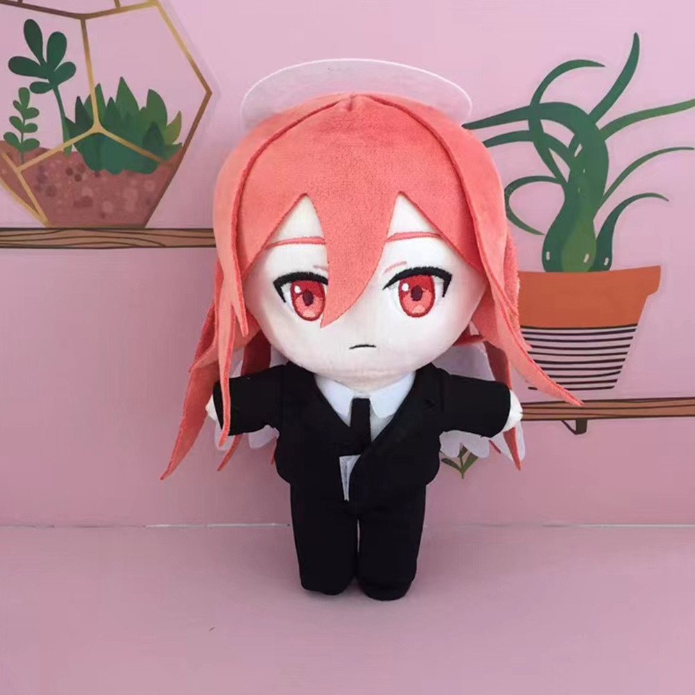 Anime Chainsaw Man Makima Angel Devil Plush toy Doll Cartoon Soft Stuffed Toy Christmas Kids Gift 20