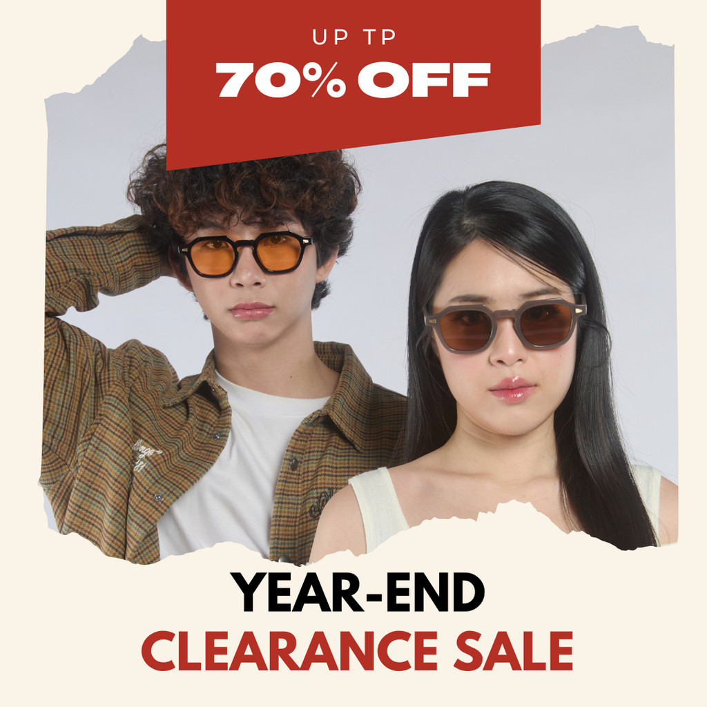 PLM (plume) YEAR-END CLEARANCE SALE แว่นกันแดด ลดสูงสุด 70%