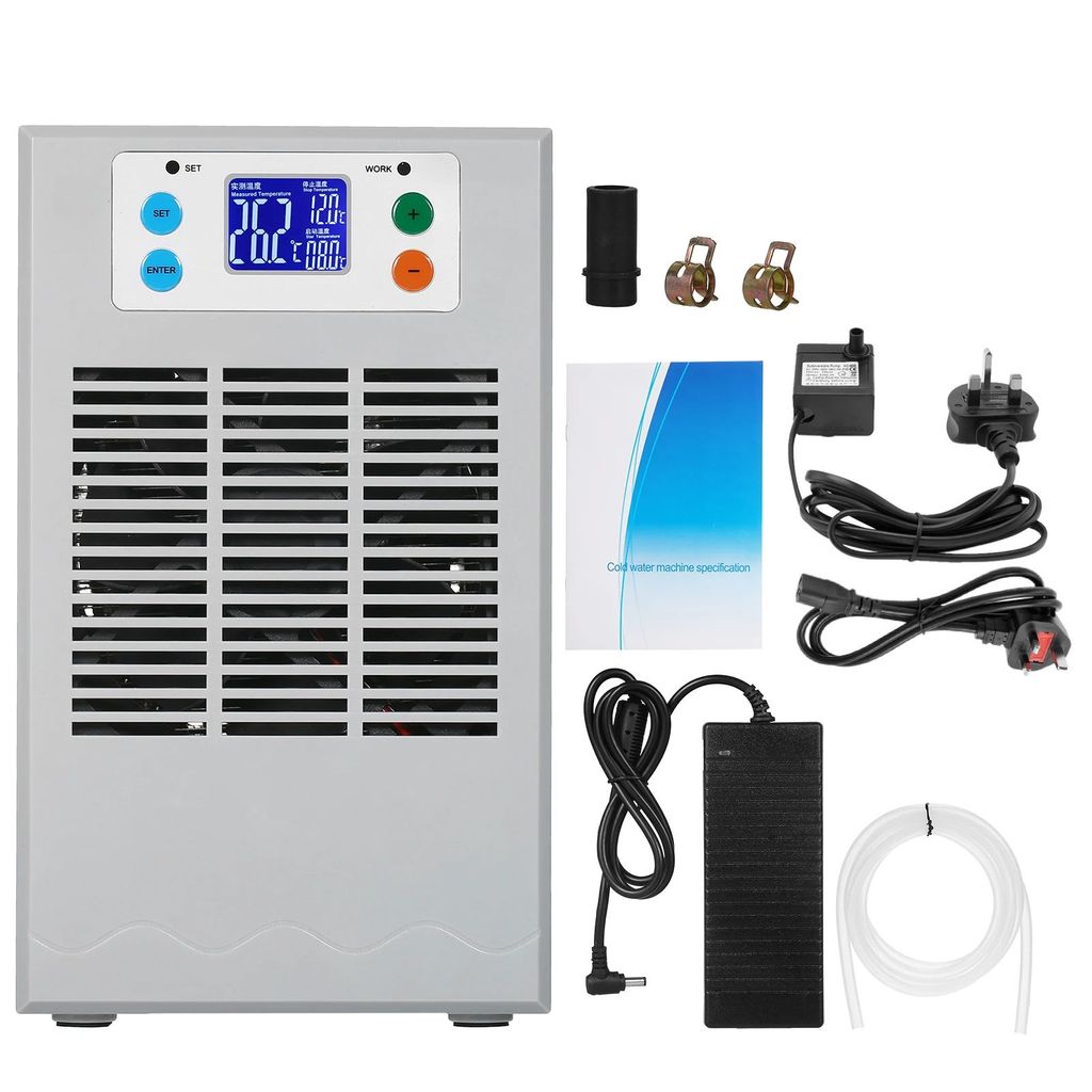 100W 30L/70W 20Lตู้ปลาขนาดเล็กเครื่องทําน้ําอุ่นและChiller Aquarium Chiller Semiconductorอิเล็กทรอนิ