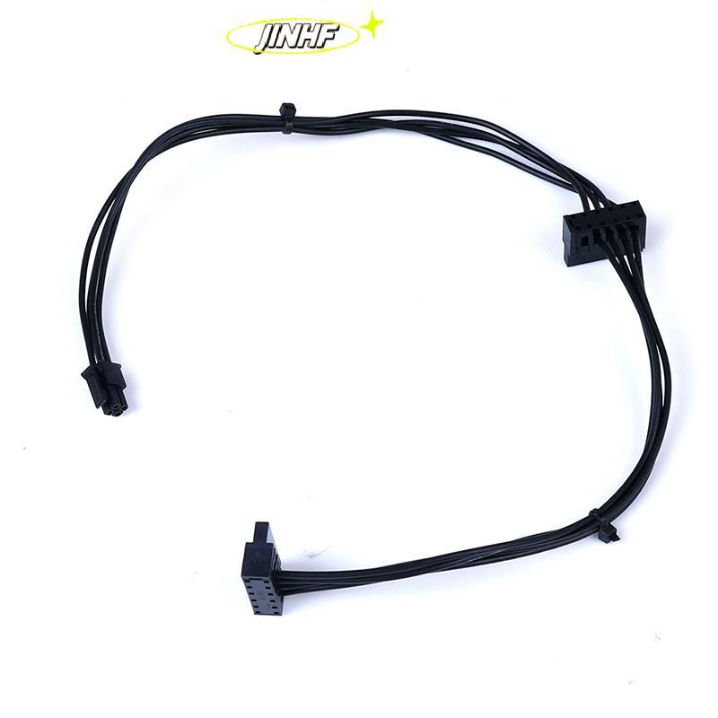 [BestBuyshop] 45CM Mini 4 Pin to 2 Sata SSD สายจ่ายไฟสําหรับ lenovo M410 M610 M415 B415 สต็อกใหม่