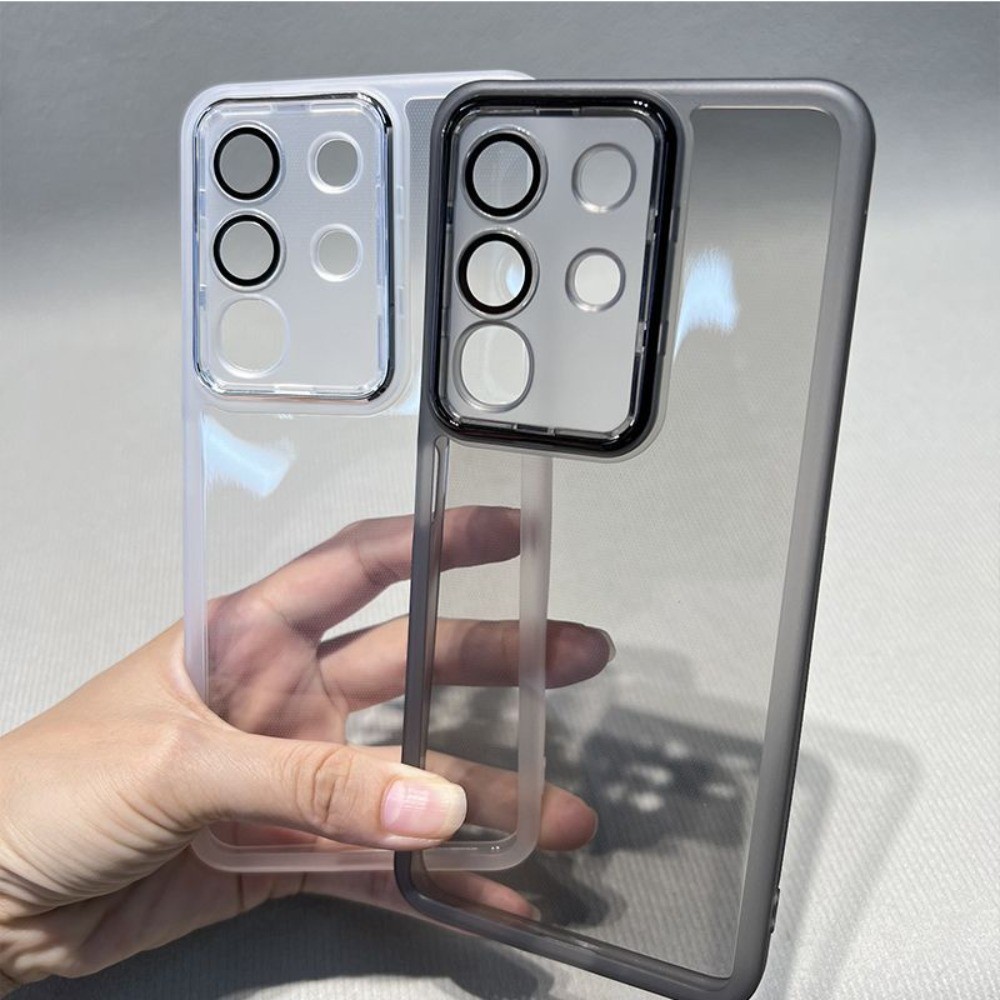 สําหรับ vivo Y300t กรณี vivo Y29 4G เคสโทรศัพท์ iQOO Z10x กล้องป้องกันกรณี vivo T4x นุ่มซิลิโคนกันกร