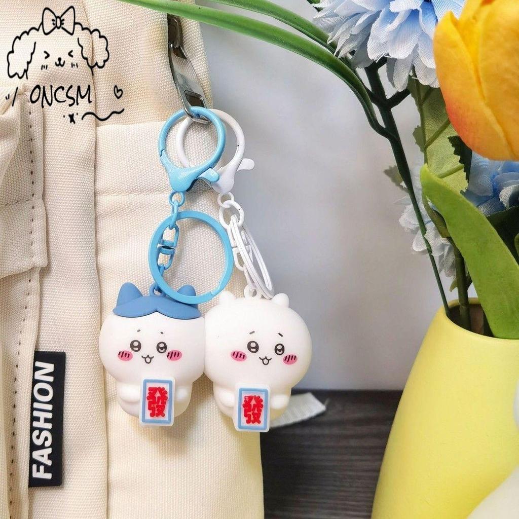 พวงกุญแจ Chiikawa แม่เหล็กน่ารัก - อะนิเมะ Usagi Hachiware พวงกุญแจคู่