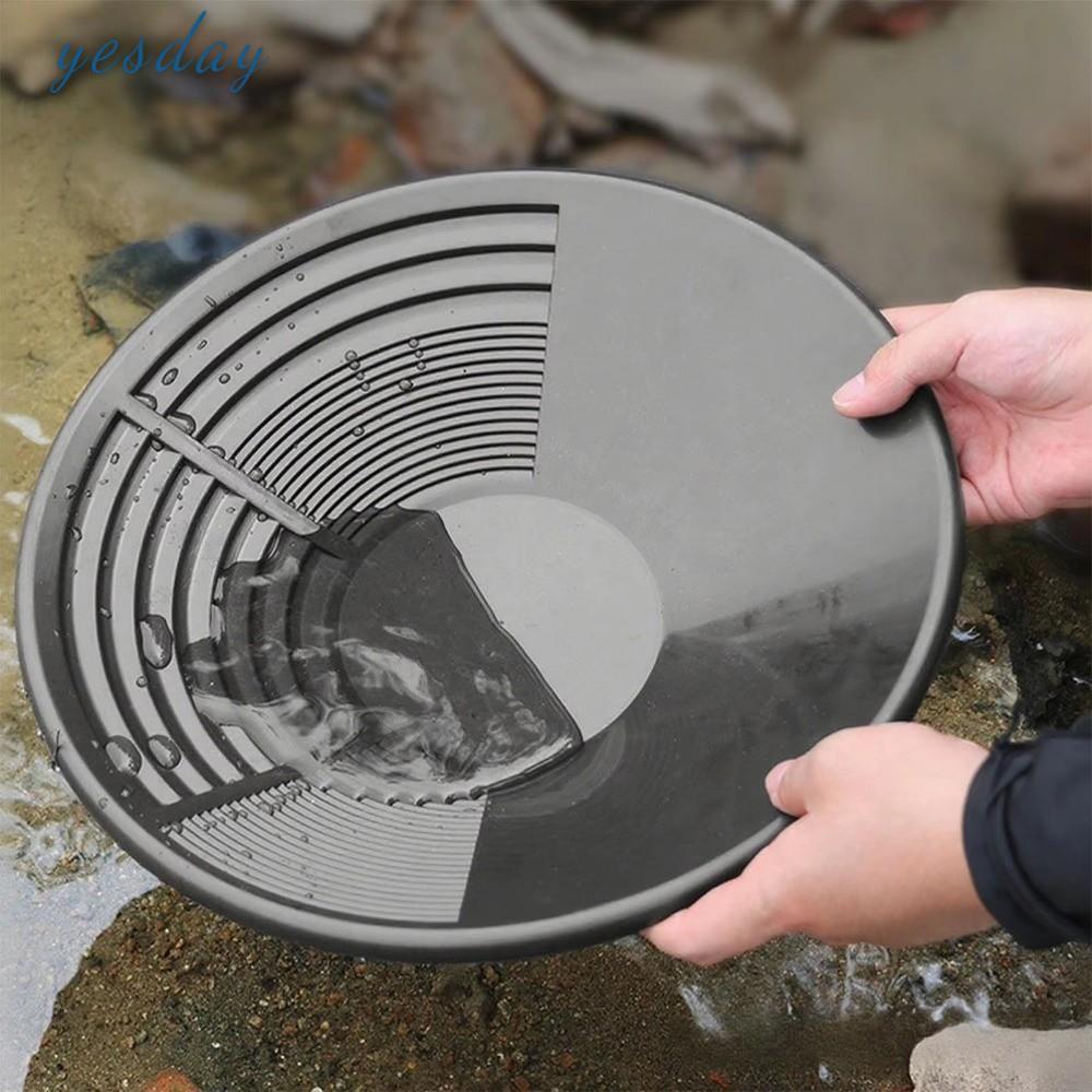 กระทะทองพลาสติกขนาดใหญ่ - เครื่องมือตรวจสอบการออกแบบ Riffle แบบพกพาสําหรับตรวจจับโลหะขุด