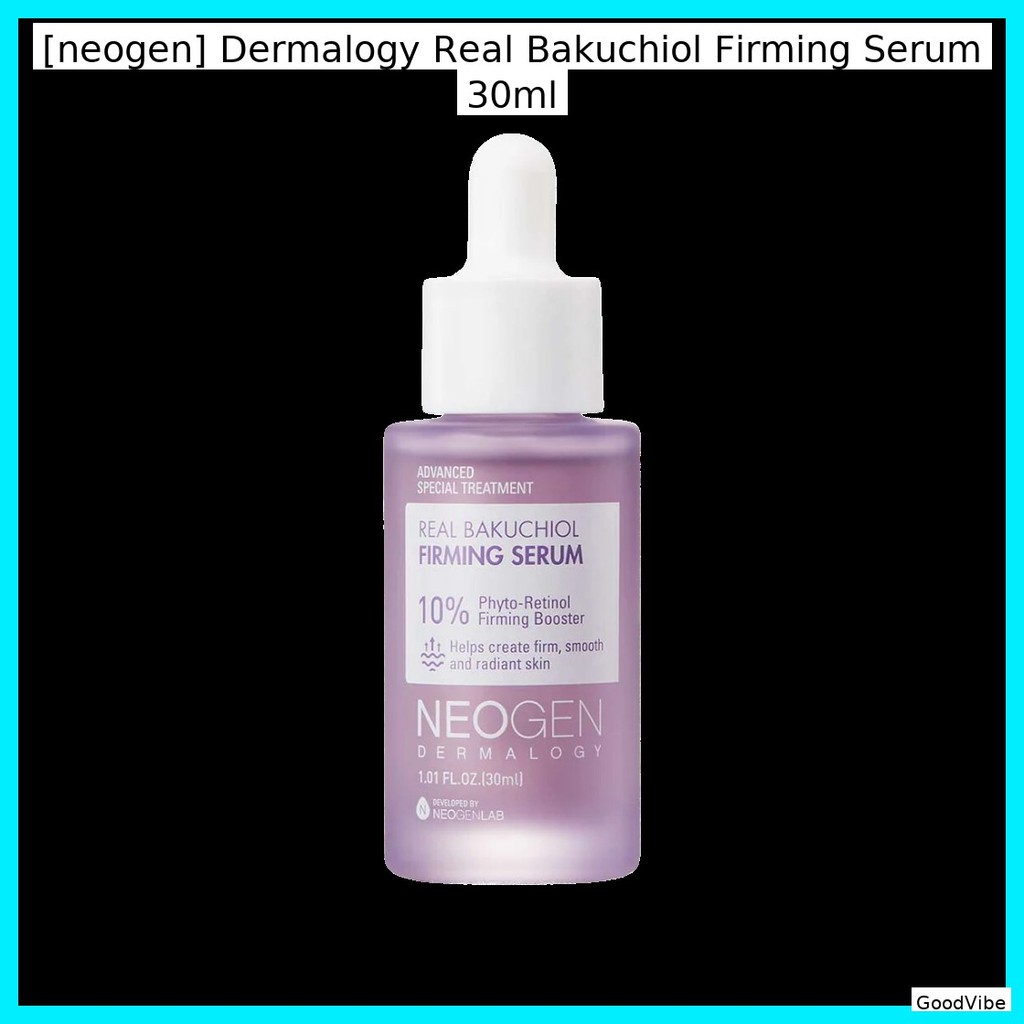[neogen] Dermalogy Real Bakuchiol Firming Serum 30ml / กระชับ อ่อนเยาว์ โดย GoodVibe
