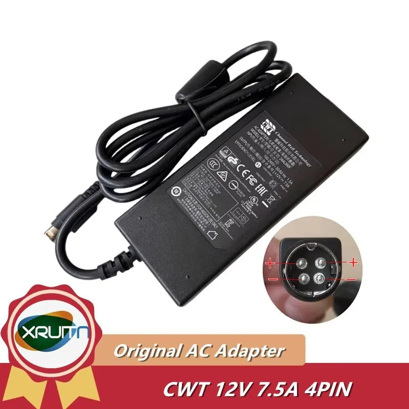 ของแท้ 2AAL090F AC Adapter CAM090121 12V 7.5A 90W สําหรับ Synology DS416 DS415PLAY DS218 DS718 DS418