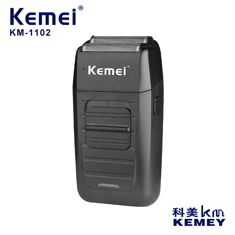 Kemei Kemei เครื่องโกนหนวด KM1102 เครื่องโกนหนวดแบบลูกสูบเครื่องโกนหนวดไฟฟ้าเครื่องโกนหนวดผู้ชายในคร