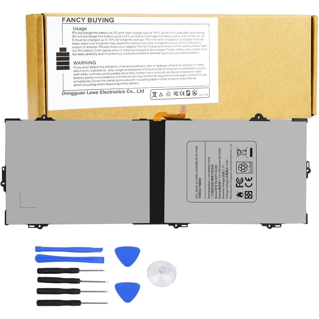 EB-BW720ABE แบตเตอรี่สําหรับ Samsung ChromeBook Plus V2 XE520QAB XE521QAB Chromebook 4 4 + XE310XBA 