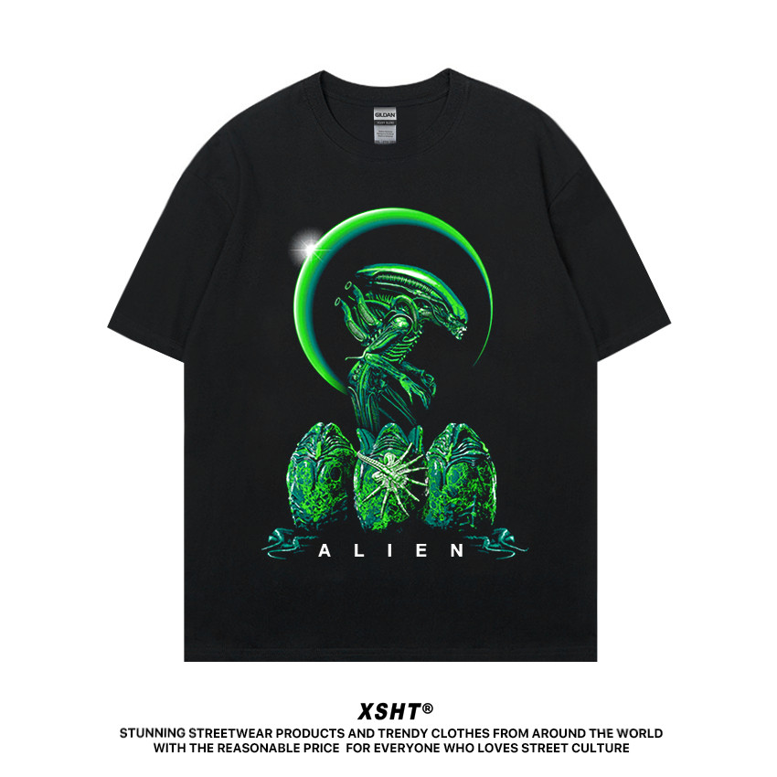 พร้อมส่ง เสื้อ Alien 3 Eggs Tee - Black (สีดำ) by XSHT