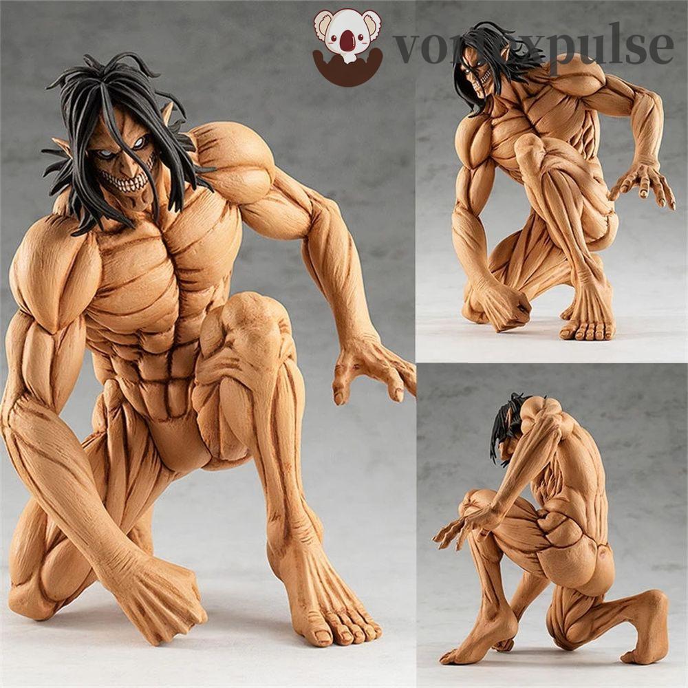 VORTEXPULSE Eren Yeager Action Figure ญี่ปุ่น 15 ซม.PVC Collection POP UP PARADE รูปของเล่น