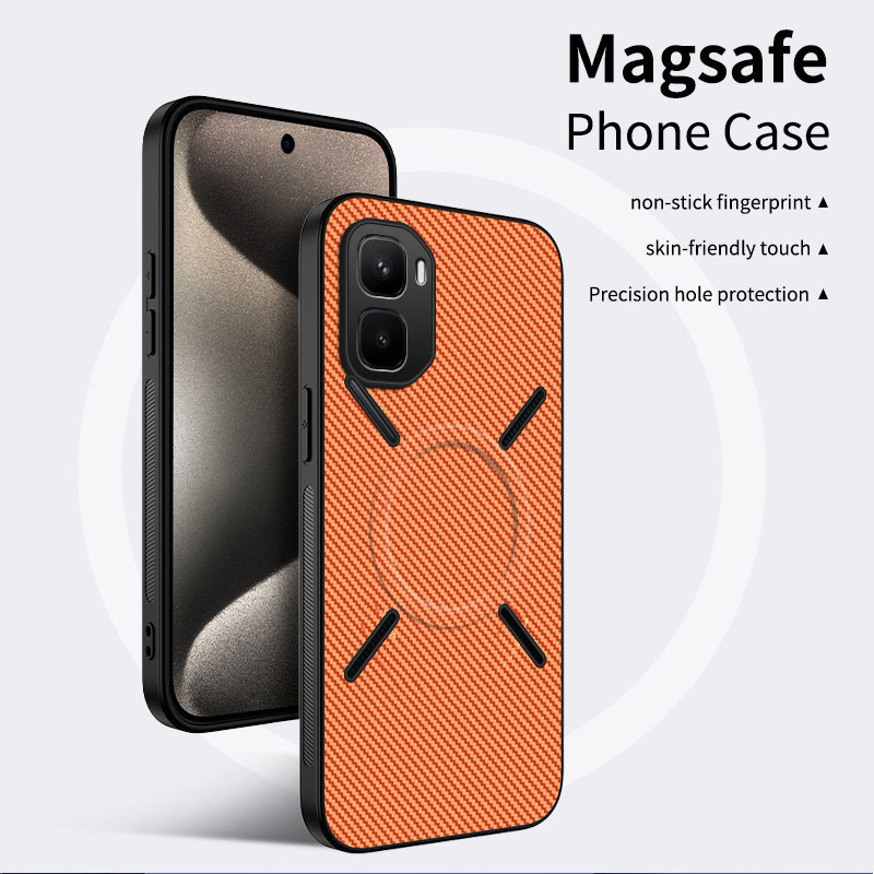 ปลอกสําหรับ Infinix GT 50 Pro GT50Pro 50Pro 5G คาร์บอนไฟเบอร์แม่เหล็กหนังรูปแบบเคสโทรศัพท์กันกระแทกป้องกันกลับ Hard Cover