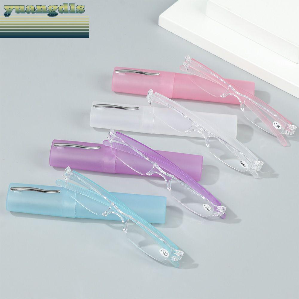 YUANG แว่นอ่านหนังสือ Vision Care Jelly Color Diopter +1.0 1.5 2.0 ถึง 4.0 แว่นตาสายตายาว