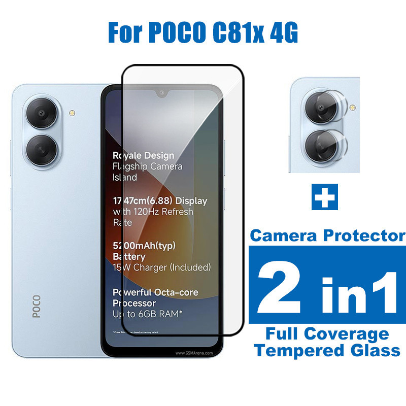 สําหรับ POCO C81X Temperdฟิล์มแก้วสําหรับXiaomi POCO C85X C85 C81 Pro F8 F7 Pro Ultra Redmi Turbo 5 