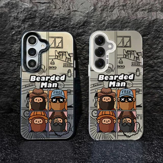 ลวดลายการ์ตูน IMD เคส For Samsung A57 A17 A07 A56 A36 A55 A06 A05S A15 A35 A54 เคสโทรศัพท์ เคสมือถือ